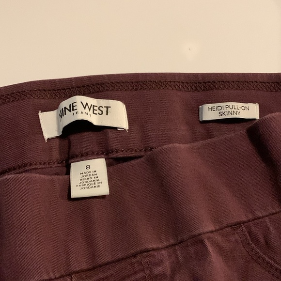 Nine West Size 8 Pull on Skinny Pants - Picture 5 of 5